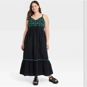 AVA & VIV sz. 3X Maxi Sun Dress NWOT